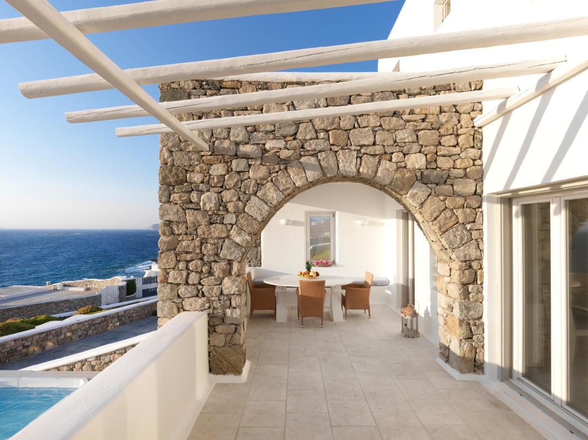 Sunset Villas In Mykonos By White Hills Mykonos Town Exterior foto