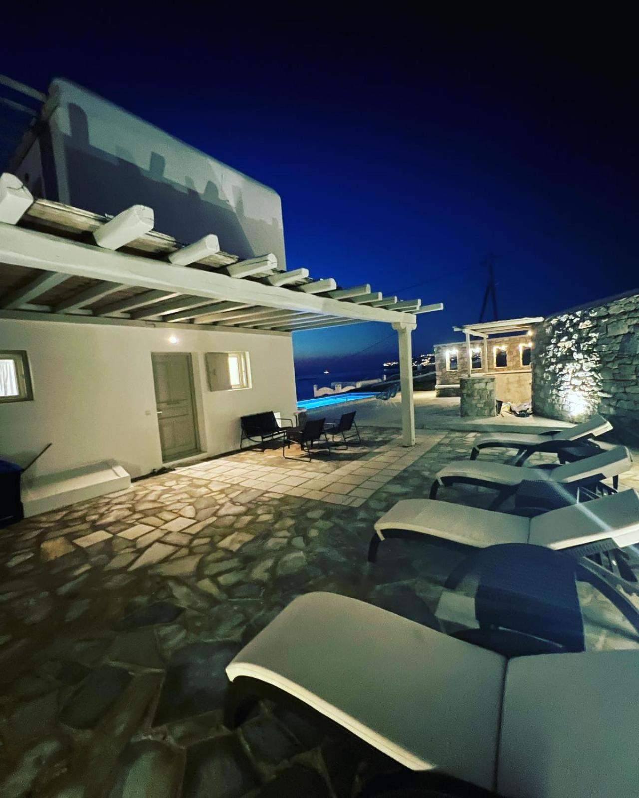 Sunset Villas In Mykonos By White Hills Mykonos Town Exterior foto